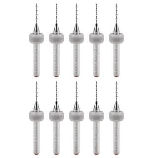 10pcs 1/8" Tungsten Carbide Rotary Tool Circuit Board Micro PCB Drill